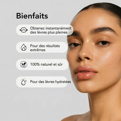Repulpeur de lèvres instantané signature